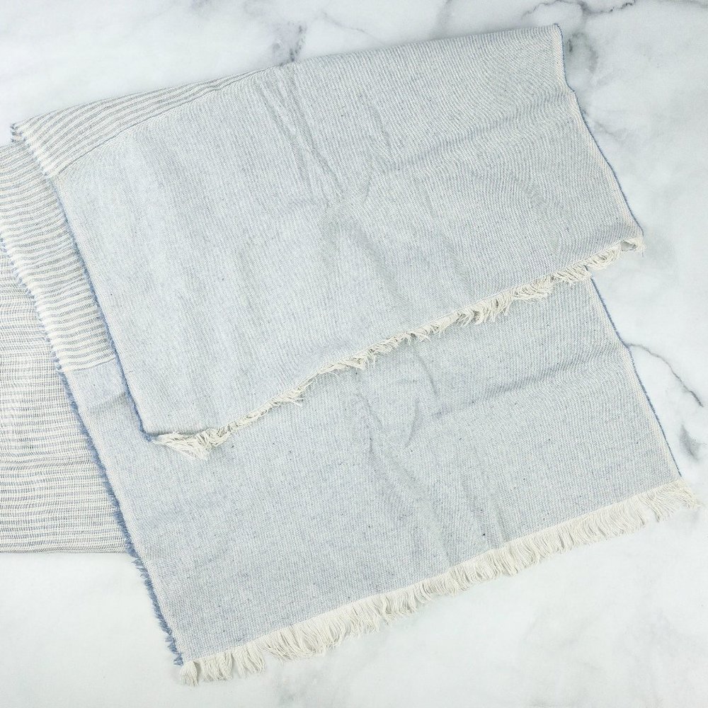 Be Kind by ellen x Tribe Alive Up-cycled Denim Scarf